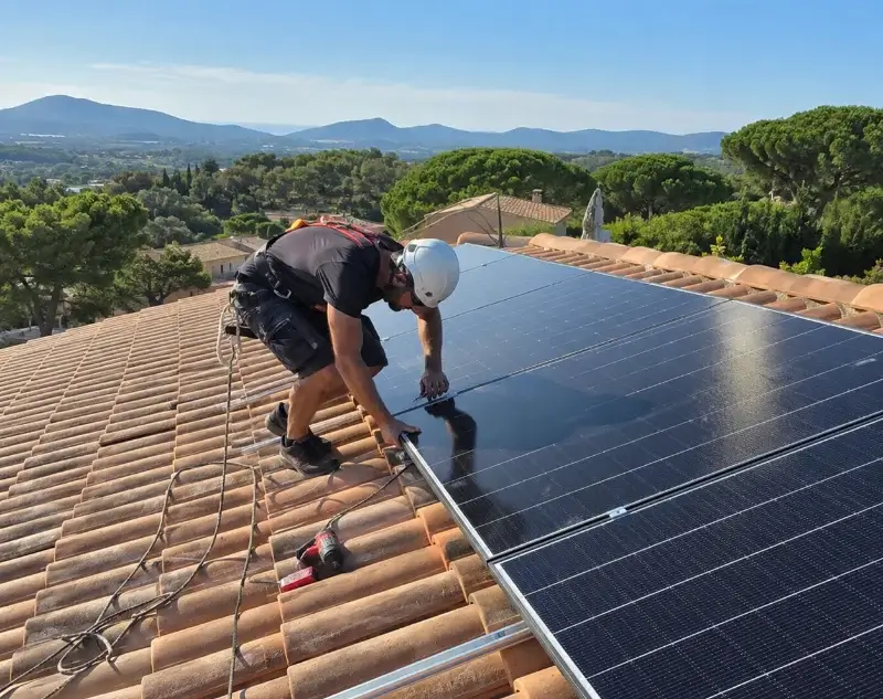 Installateur panneaux solaires Saint-Michel-de-Rieufret — pose photovoltaïque sur toiture